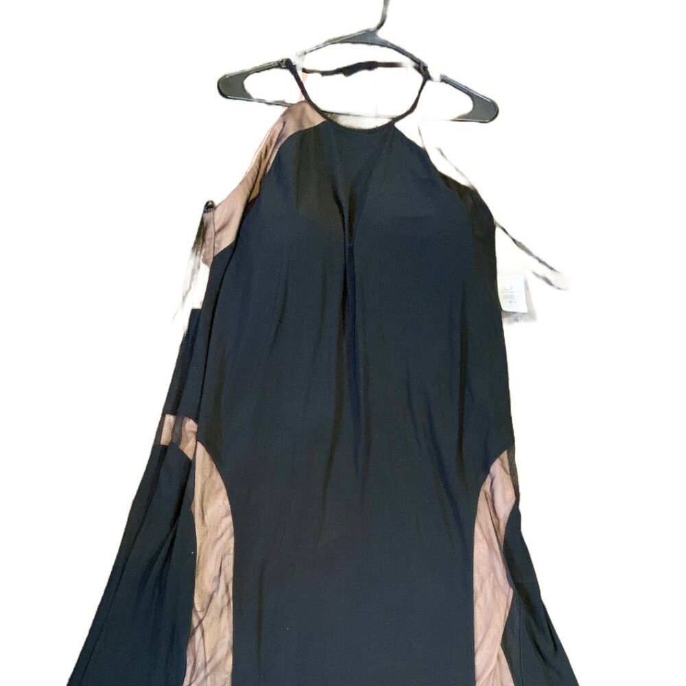 Halter-style evening dress